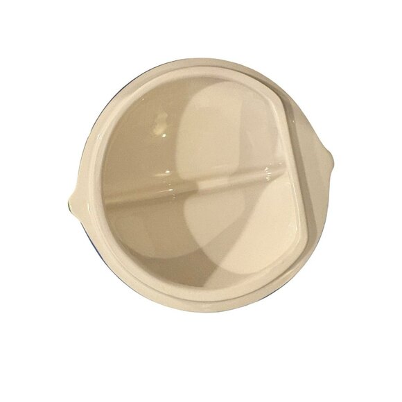 Ceramic Penguin Bird Blue Cookie Jar Wearing Head Set - Picture 5 of 6